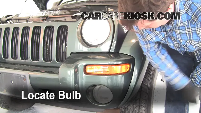 2002 Jeep Liberty Limited 3.7L V6 Luces Luz de niebla (reemplazar foco)